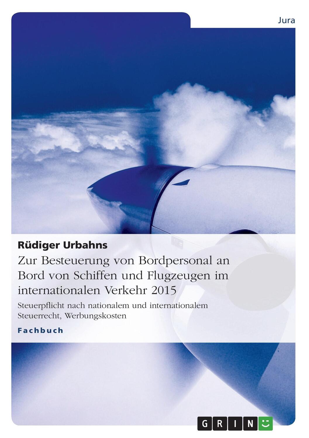 Cover: 9783656902911 | Zur Besteuerung von Bordpersonal an Bord von Schiffen und...