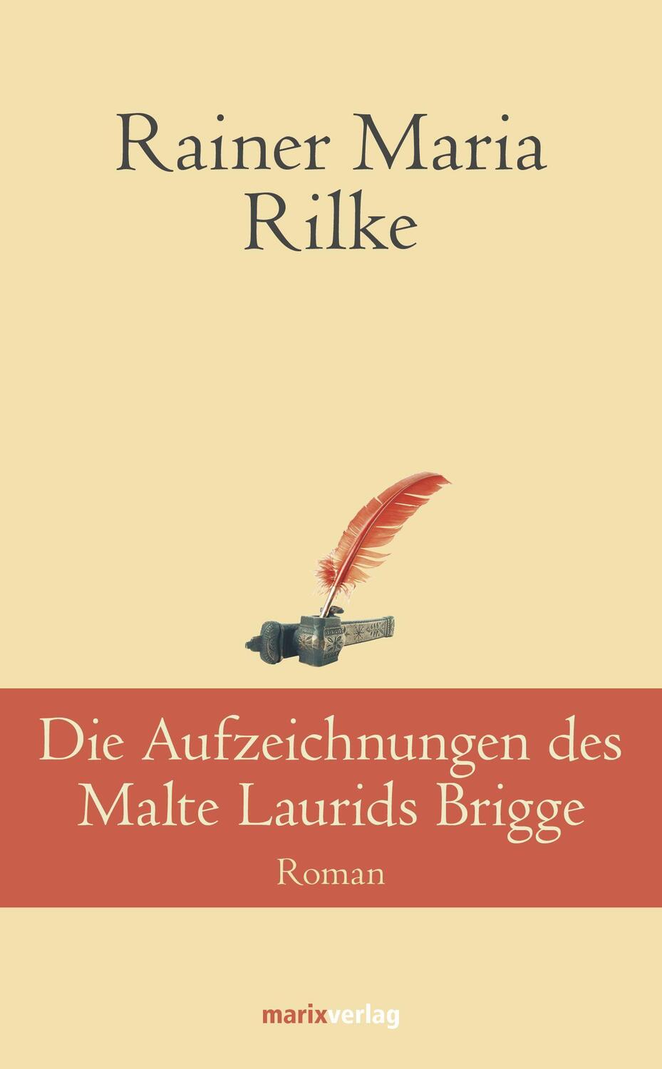 Cover: 9783865393739 | Die Aufzeichnungen des Malte Laurids Brigge | Rainer Maria Rilke