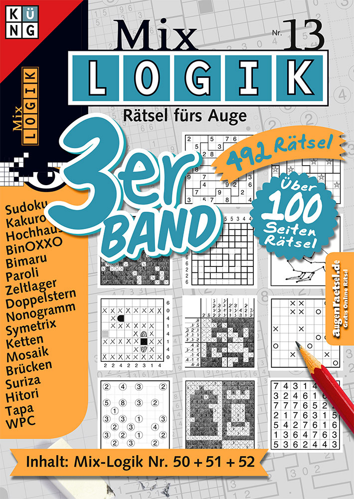 Cover: 9783906238685 | Mix Logik 3er-Band. Nr.13 | Taschenbuch | 132 S. | Deutsch | 2017