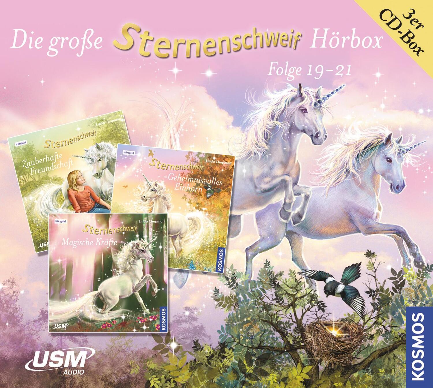 Cover: 9783803236968 | Die große Sternenschweif Hörbox Folge 19-21 | Linda Chapman | Audio-CD