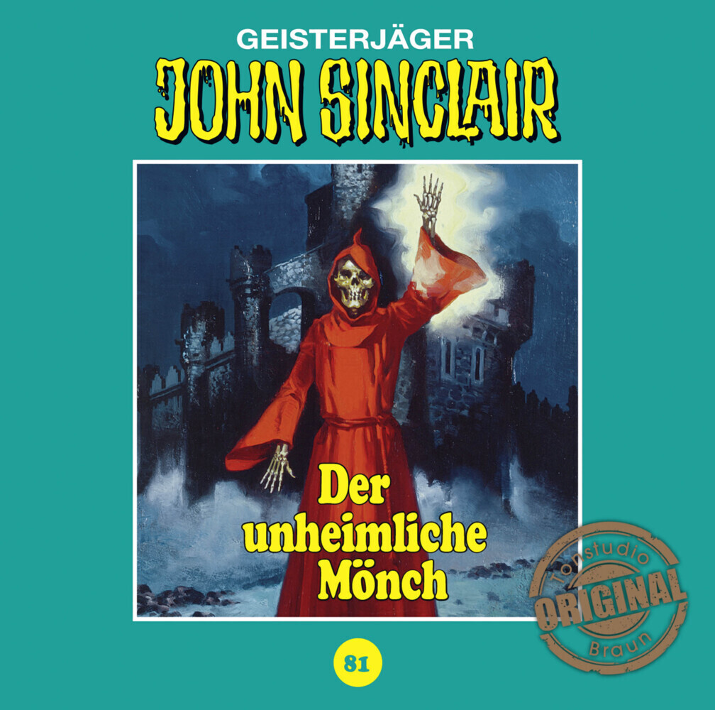 Cover: 9783785758816 | John Sinclair Tonstudio Braun - Der unheimliche Mönch, 1 Audio-CD | CD