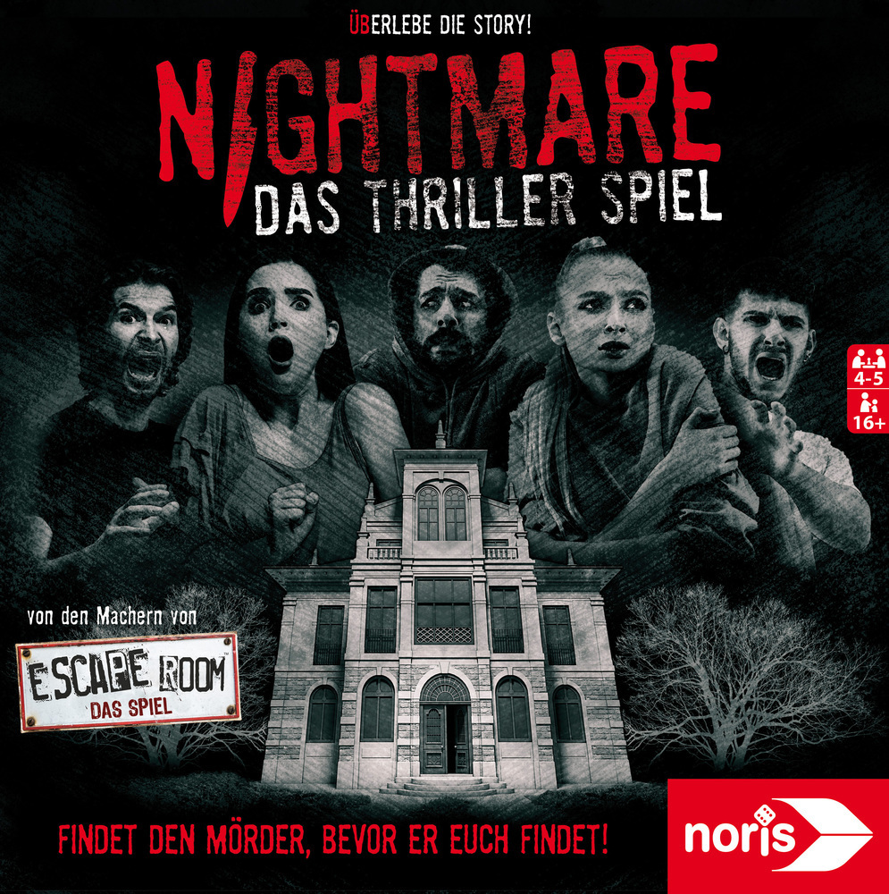 Cover: 4000826003458 | Nightmare Das Thriller Spiel (Spiel) | Spiel | In Faltschachtel | 2020