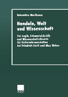 Cover: 9783824406111 | Handeln, Welt und Wissenschaft | Takemitsu Morikawa | Taschenbuch