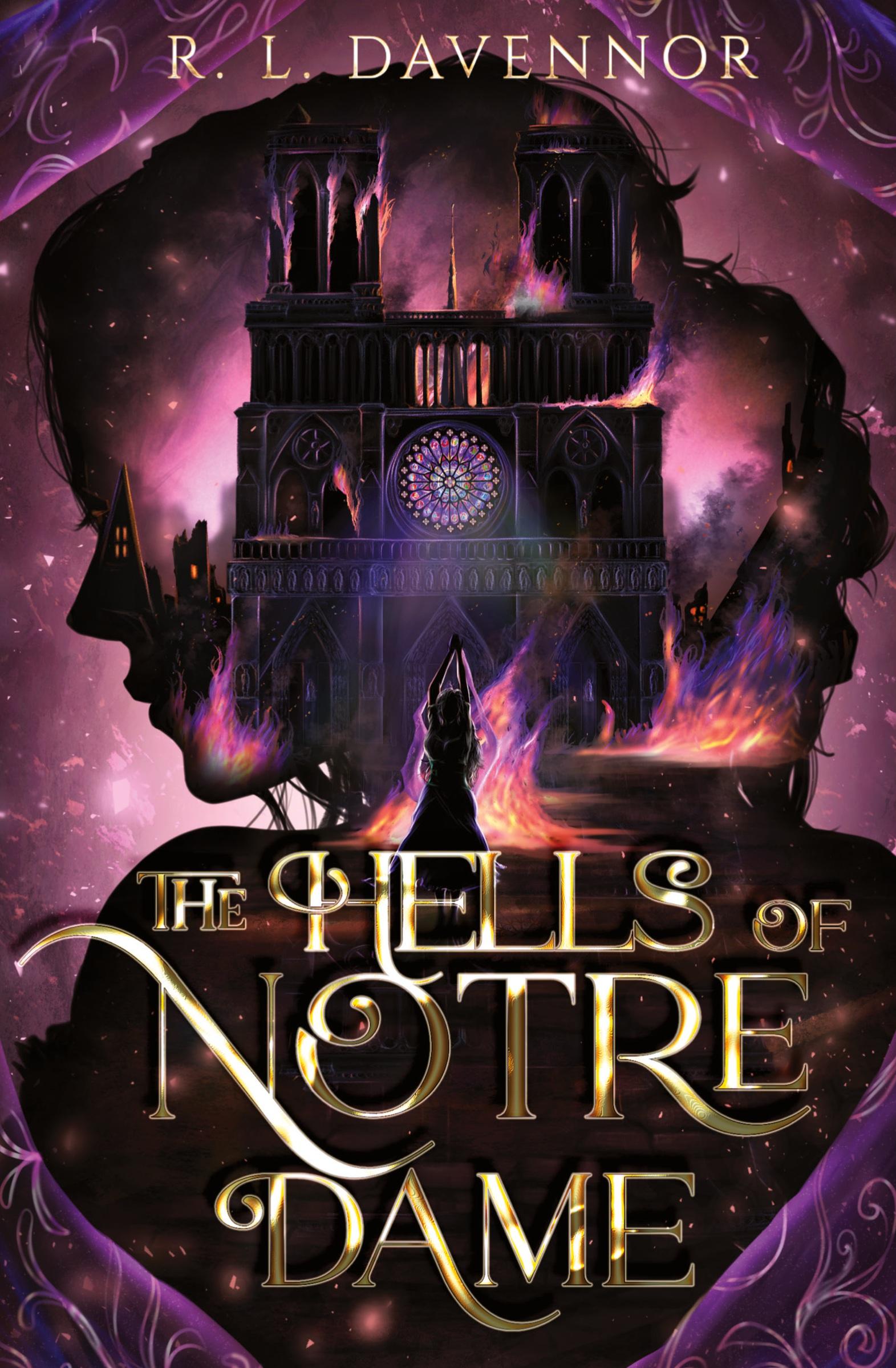 Cover: 9781960411013 | The Hells of Notre Dame | A Steamy Sapphic Retelling | R. L. Davennor