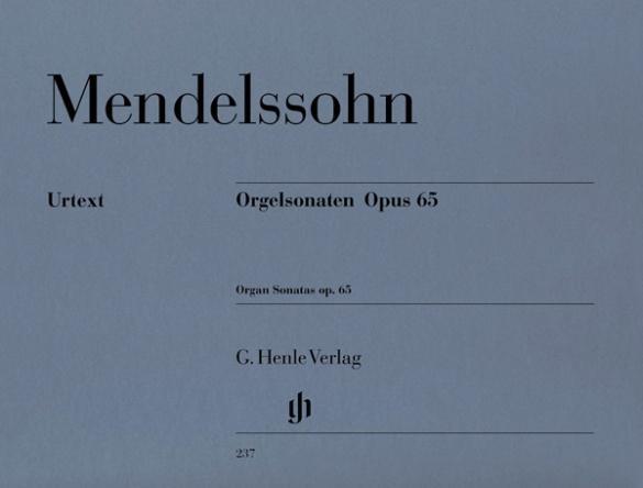 Cover: 9790201802374 | Mendelssohn Bartholdy, Felix - Orgelsonaten op. 65 | Bartholdy | Buch