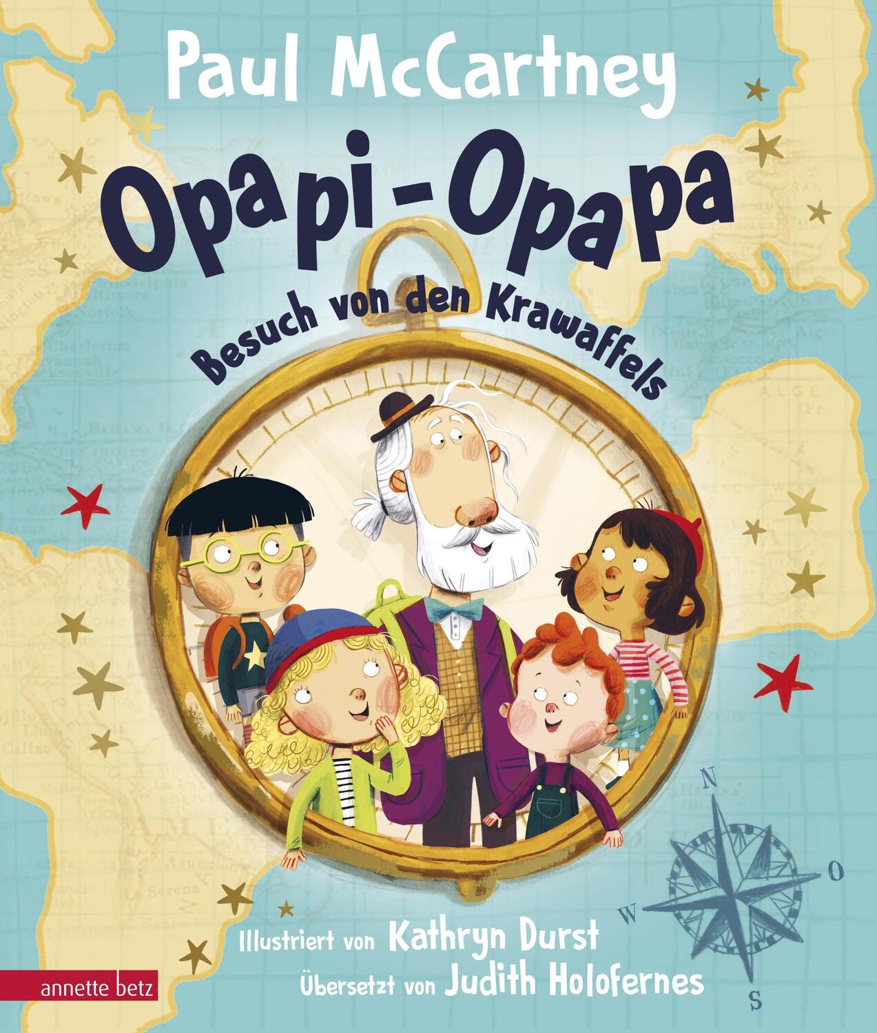 Cover: 9783219118216 | Opapi-Opapa - Besuch von den Krawaffels (Opapi-Opapa, Bd. 1) | Buch