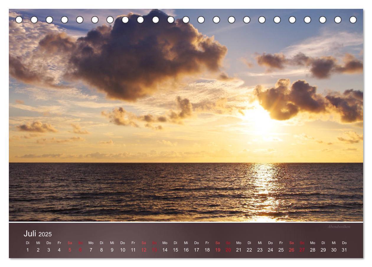 Bild: 9783435040469 | Farben am Meer (Tischkalender 2025 DIN A5 quer), CALVENDO...