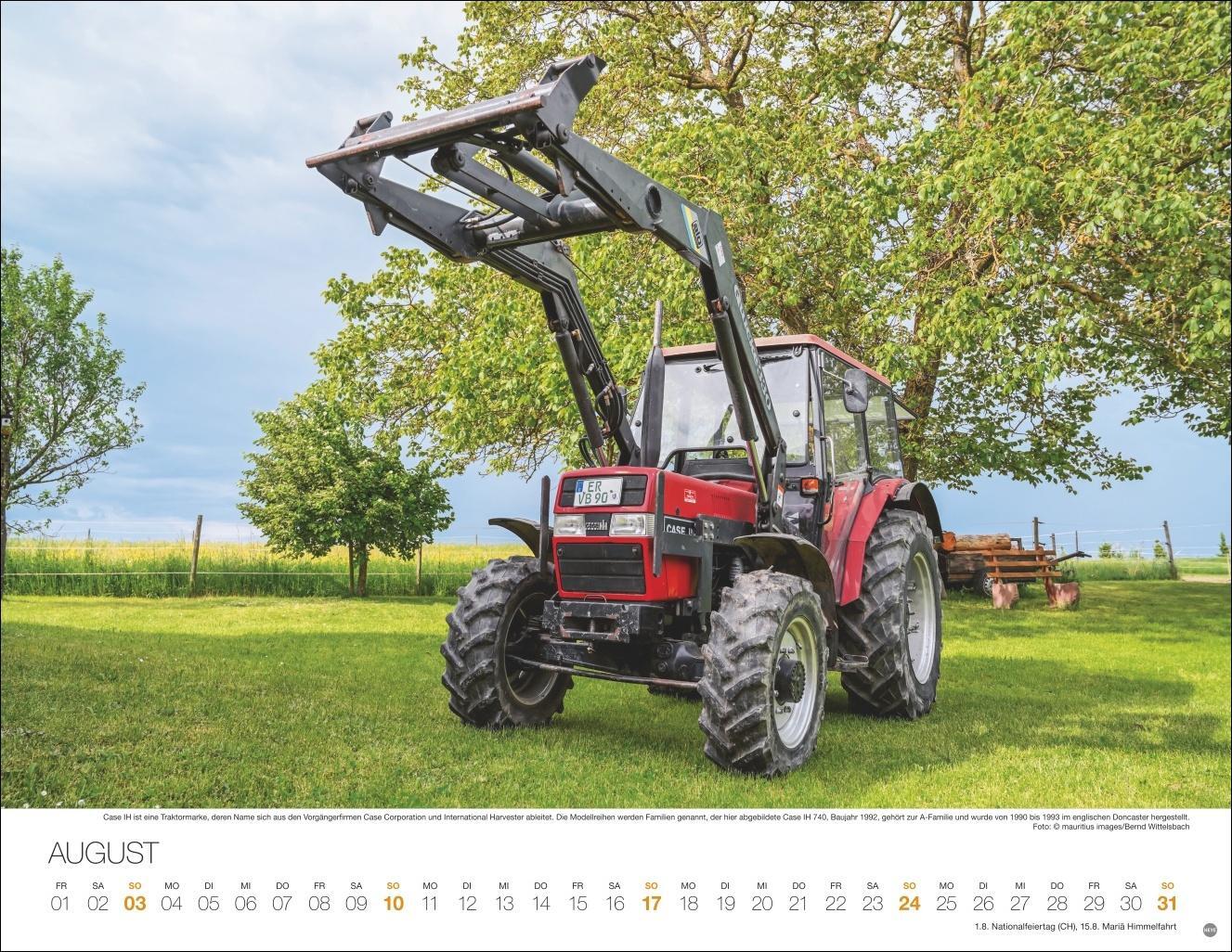 Bild: 9783756405176 | Starke Traktoren Posterkalender 2025 | Heye | Kalender | Spiralbindung