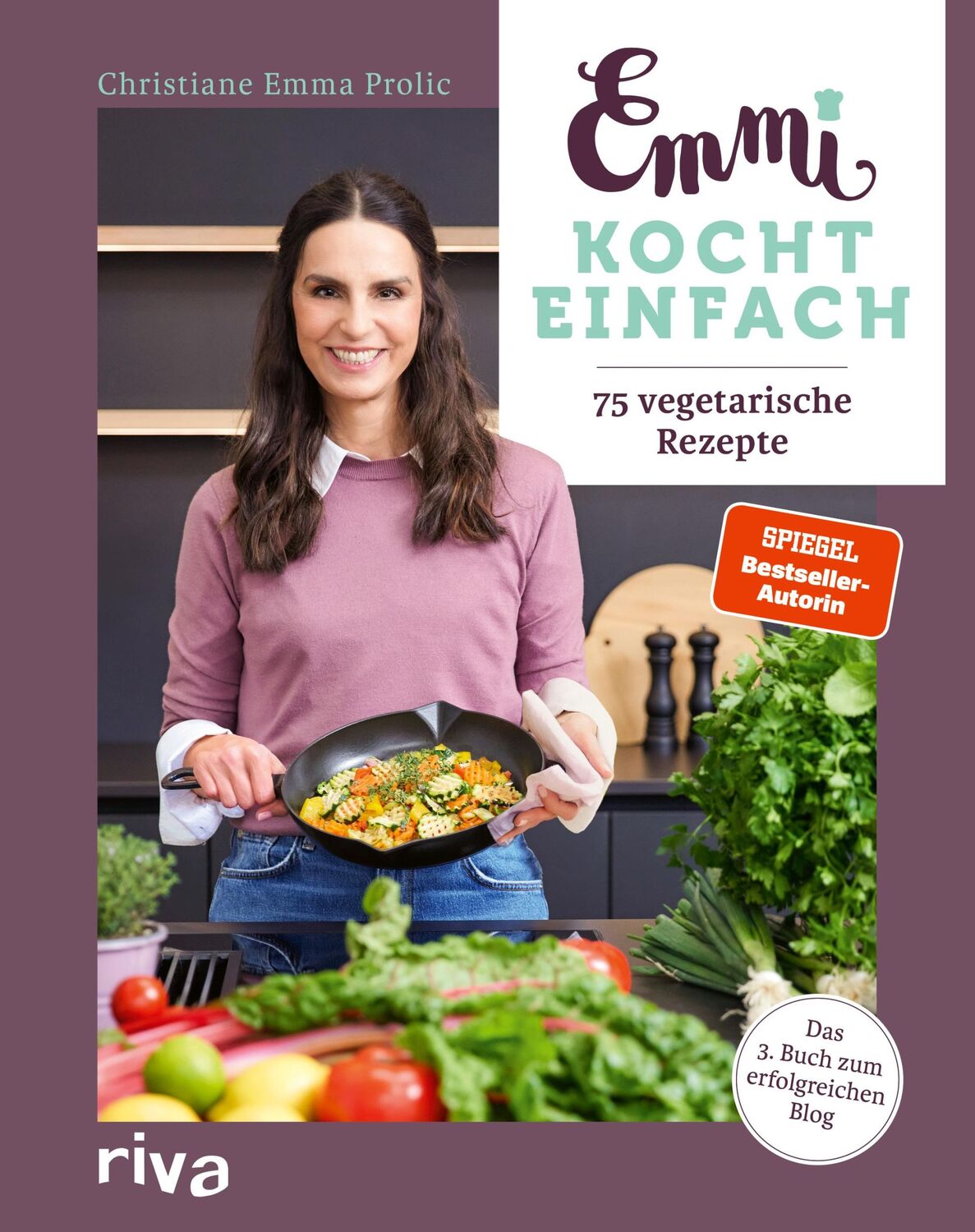 Cover: 9783742326980 | Emmi kocht einfach: 75 vegetarische Rezepte | Christiane Emma Prolic