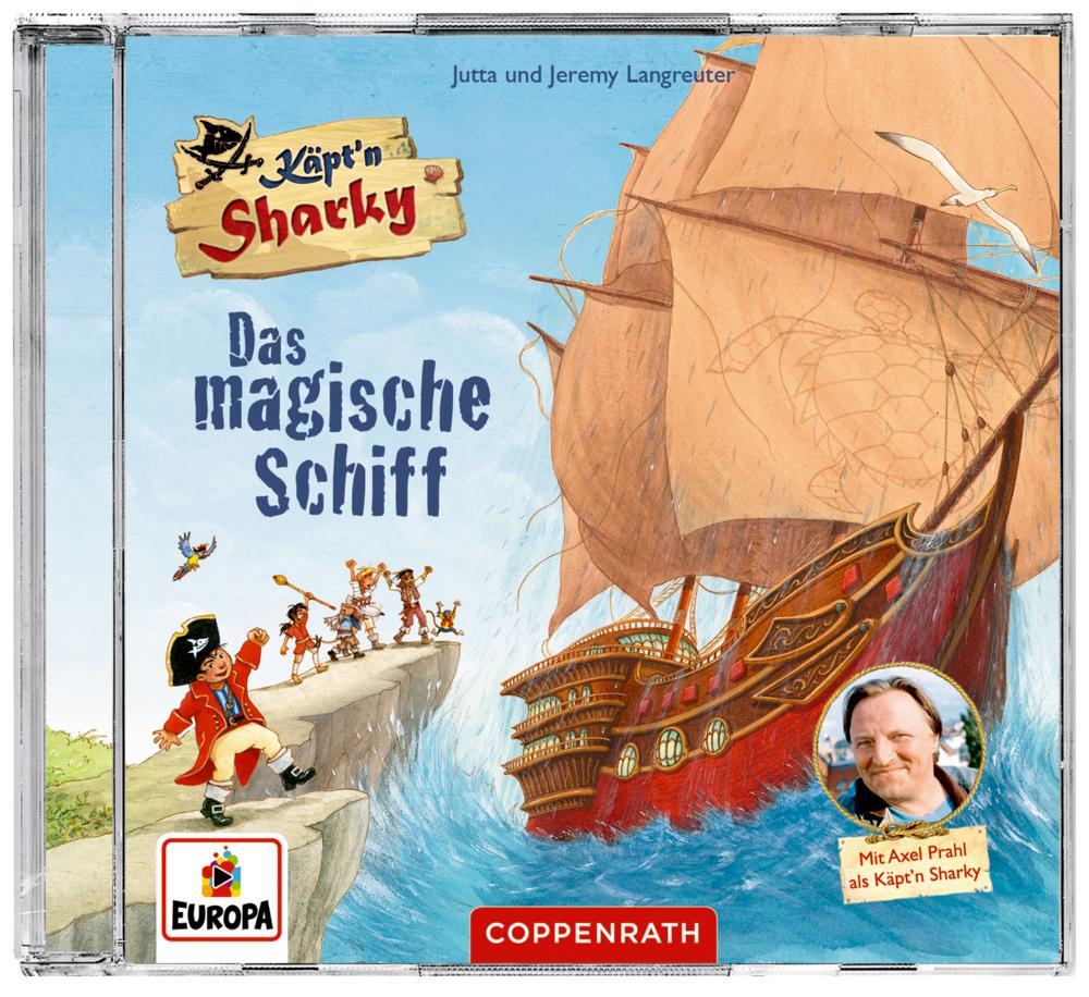 Cover: 4050003724379 | CD Hörspiel: Käpt'n Sharky - Das magische Schiff | Langreuter (u. a.)