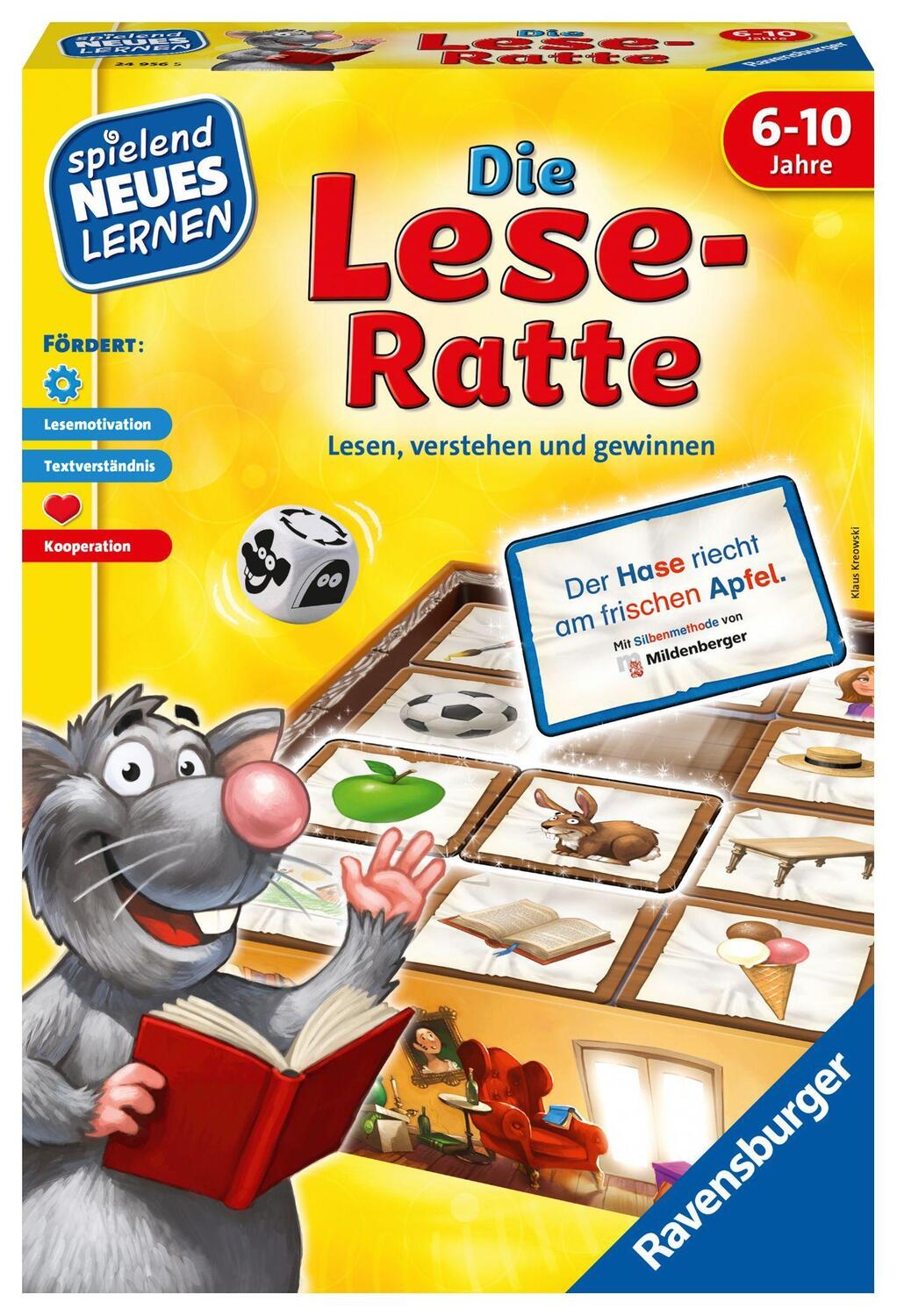 Cover: 4005556249565 | Die Lese-Ratte | Klaus Kreowski | Spiel | Deutsch | 2018