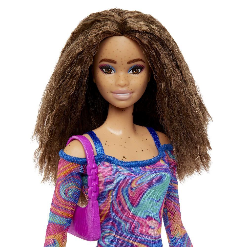 Bild: 194735094394 | Barbie Fashionistas Puppe mit gekrepptem Haar und Sommersprossen