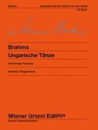 Cover: 9790500571391 | Hungarian Dances | Johannes Brahms | Wiener Urtext Edition | Buch