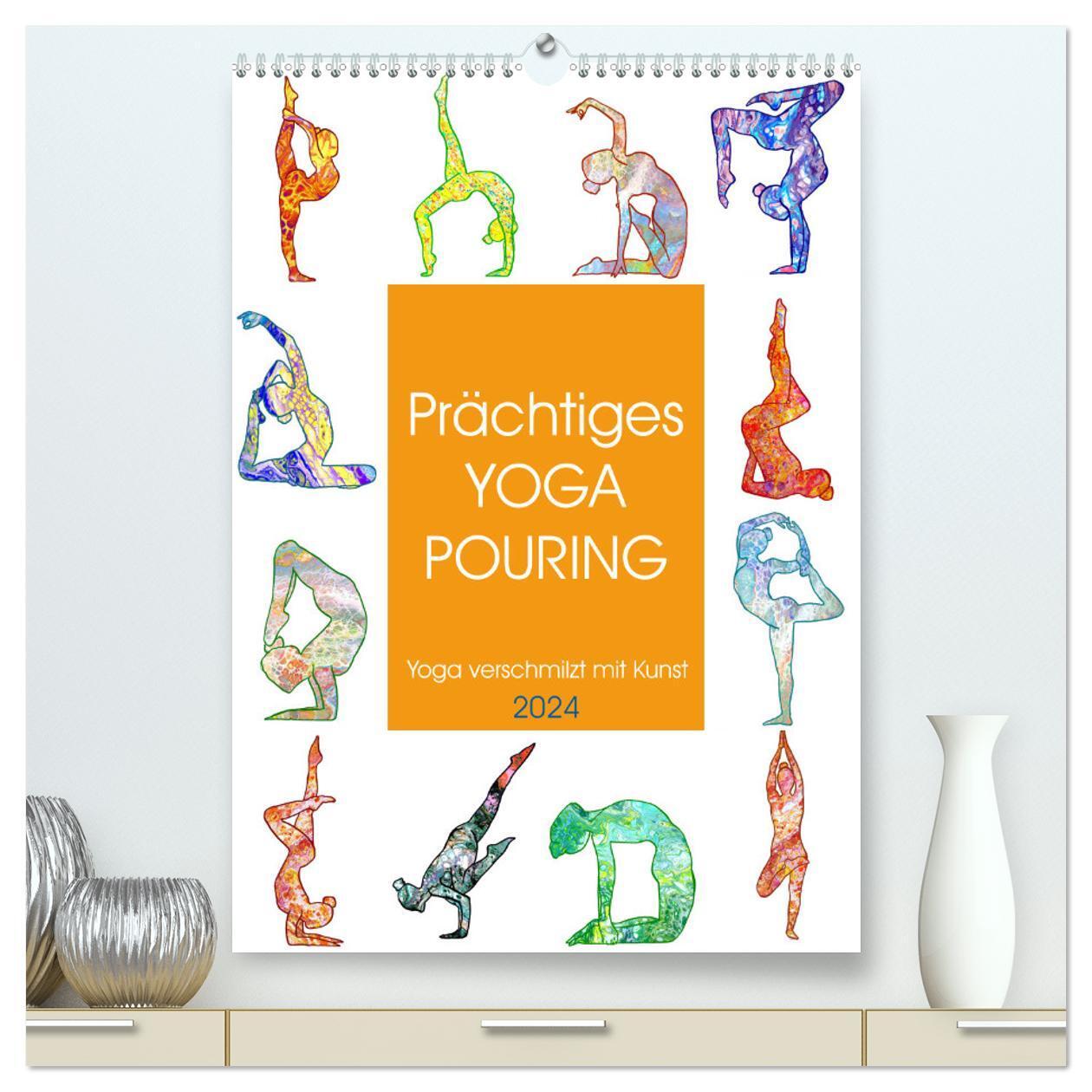 Cover: 9783675803268 | Prächtiges Yoga Pouring - Yoga verschmilzt mit Kunst (hochwertiger...