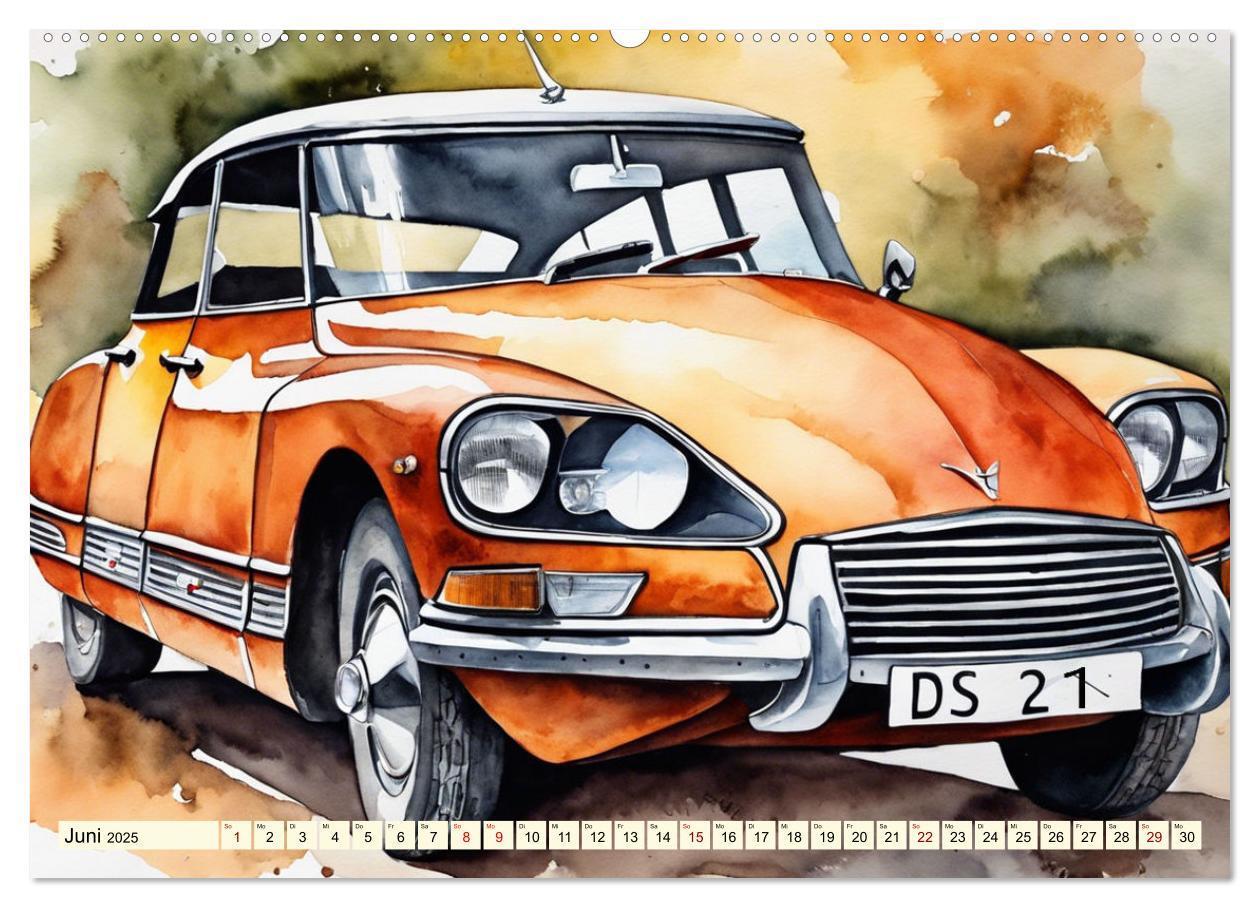 Bild: 9783383812958 | Oldtimer - Kultmodelle aus den 1960er Jahren (Wandkalender 2025 DIN...