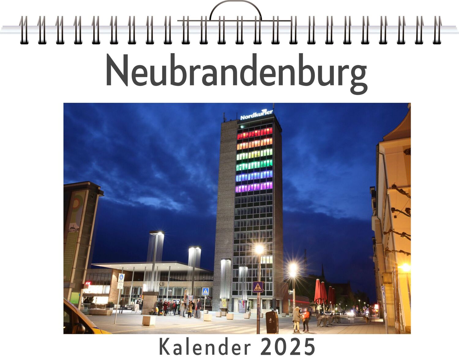 Cover: 9783759134363 | Neubrandenburg | Hannah Friedrich | Kalender | Kalender | 14 S.