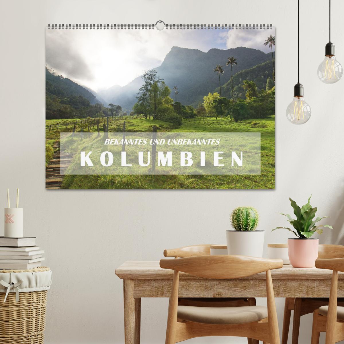 Bild: 9783435011292 | BEKANNTES UND UNBEKANNTES KOLUMBIEN (Wandkalender 2025 DIN A2...