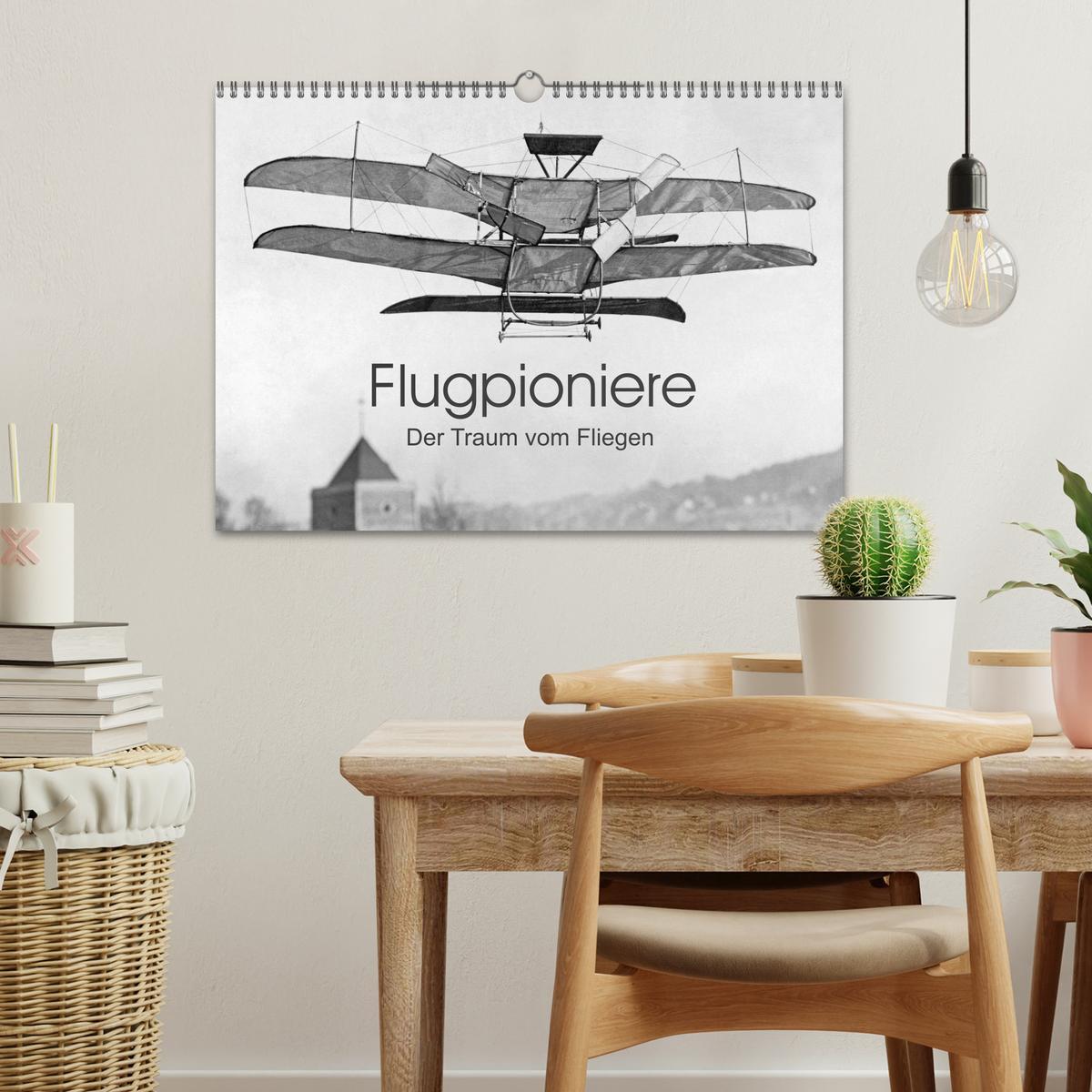 Bild: 9783435403295 | Flugpioniere - Der Traum vom Fliegen (Wandkalender 2025 DIN A3...