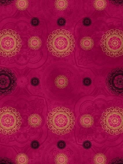Bild: 4250915933160 | Der Zauber Indiens Geschenkpapier-Heft - Motiv Pinke Pracht | Stück