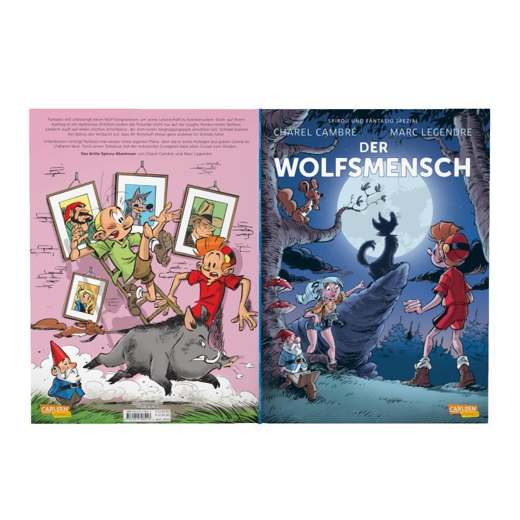 Bild: 9783551798213 | Spirou und Fantasio Spezial 39: Der Wolfsmensch | Marc Legendre | Buch