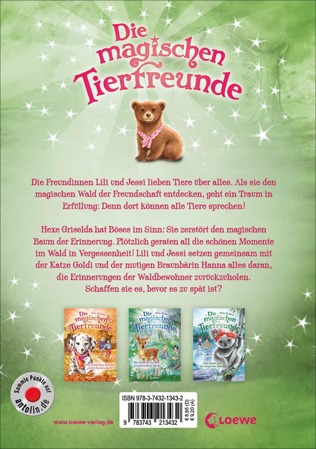 Rückseite: 9783743213432 | Die magischen Tierfreunde (Band 18) - Hanna Honigherz und der Baum...