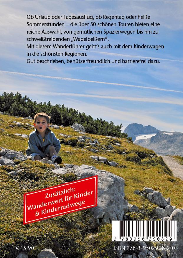 Rückseite: 9783950290820 | Kinderwagen- und Tragetouren Salzkammergut, Nationalpark Kalkalpen...
