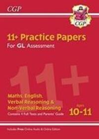 Cover: 9781789082203 | 11+ GL Practice Papers Mixed Pack - Ages 10-11 (with Parents' Guide...