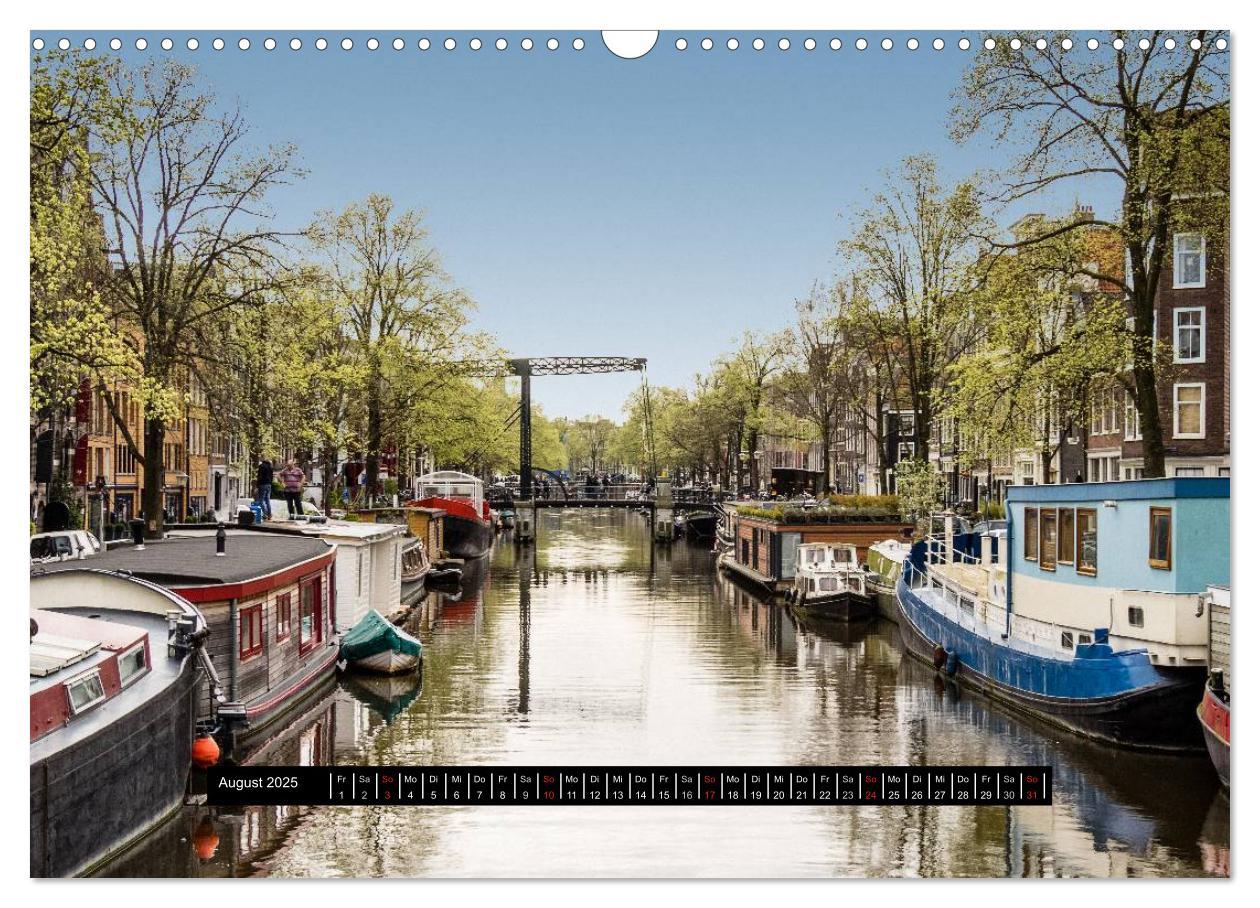 Bild: 9783435609918 | Amsterdam - Impressionen aus dem Grachtengordel (Wandkalender 2025...