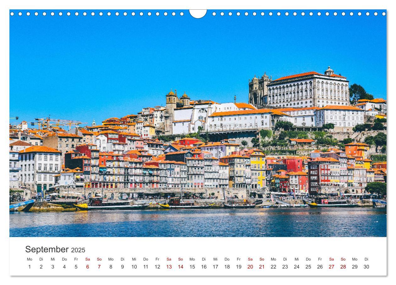 Bild: 9783383936364 | Porto - Eine Liebeserklärung (Wandkalender 2025 DIN A3 quer),...