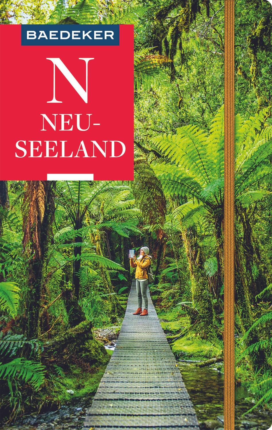 Cover: 9783829718943 | Baedeker Reiseführer Neuseeland | mit praktischer Karte EASY ZIP