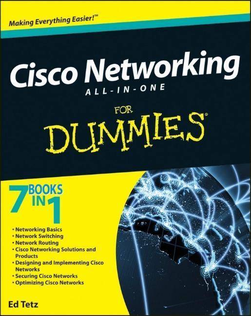 Cover: 9780470945582 | Cisco Networking All-in-One For Dummies | Edward Tetz | Taschenbuch