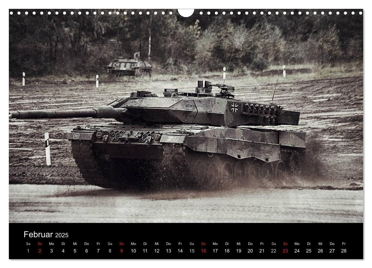 Bild: 9783435835850 | Panzerstahl auf der Heide ¿ Das Heer legt wieder los (Wandkalender...