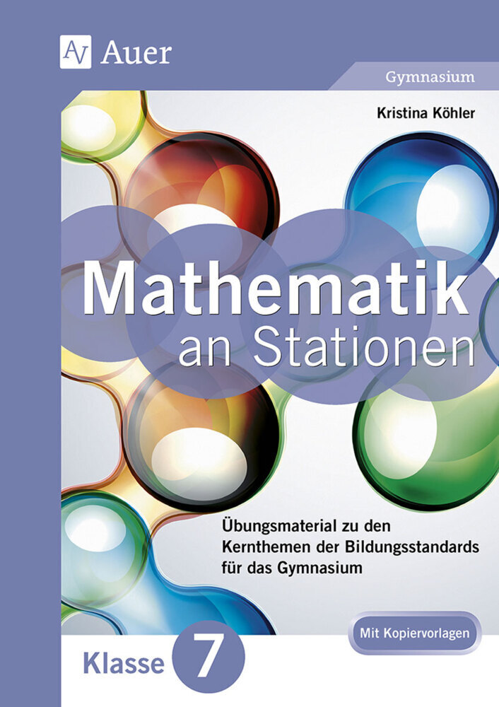 Cover: 9783403075035 | Mathematik an Stationen, Klasse 7 Gymnasium | Kristina Köhler | 2015