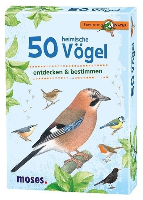 Cover: 4033477097156 | Expedition Natur. 50 heimische Vögel | entdecken & bestimmen | Spiel