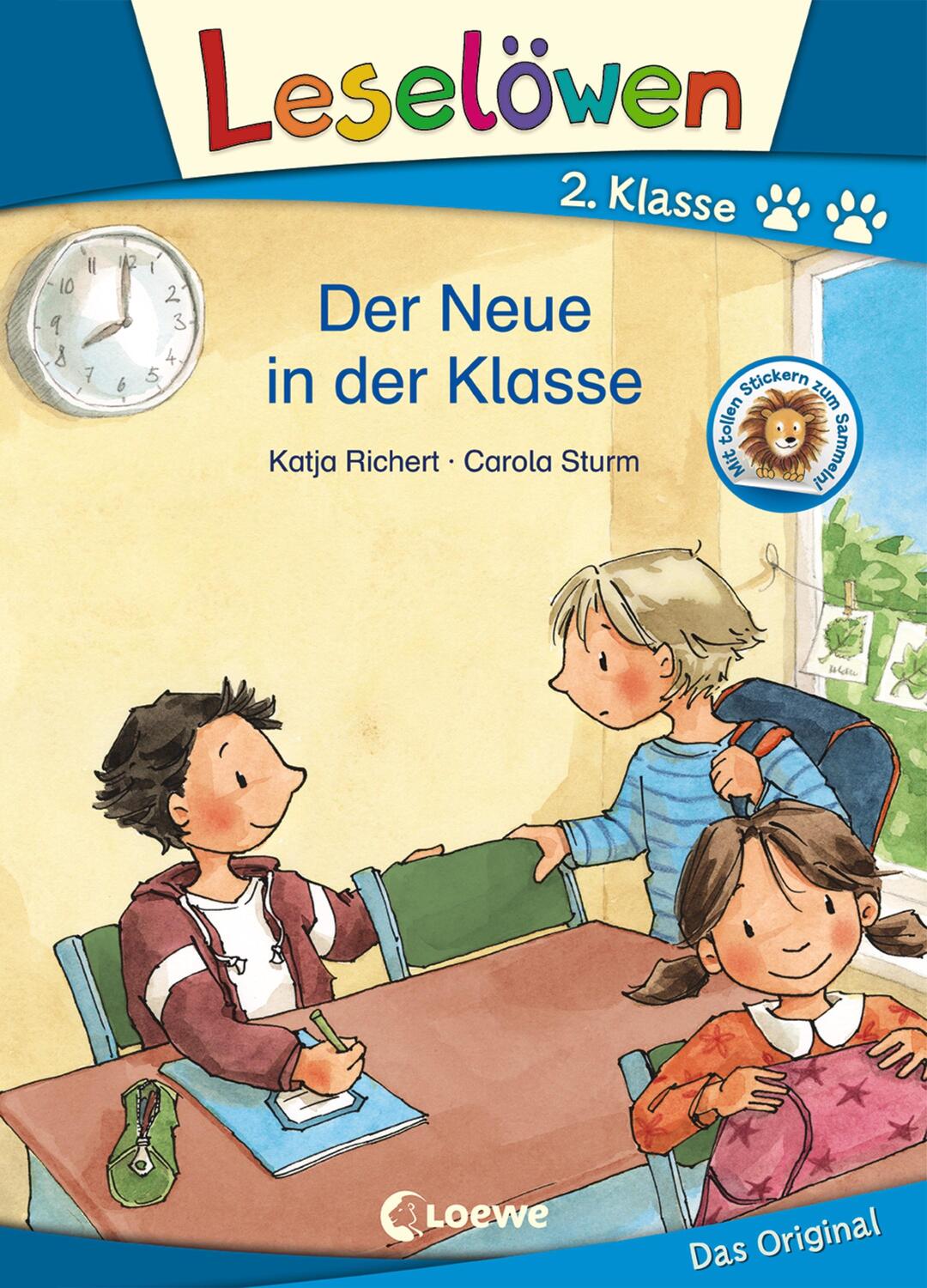 Cover: 9783743207387 | Leselöwen 2. Klasse - Der Neue in der Klasse | Katja Richert | Buch