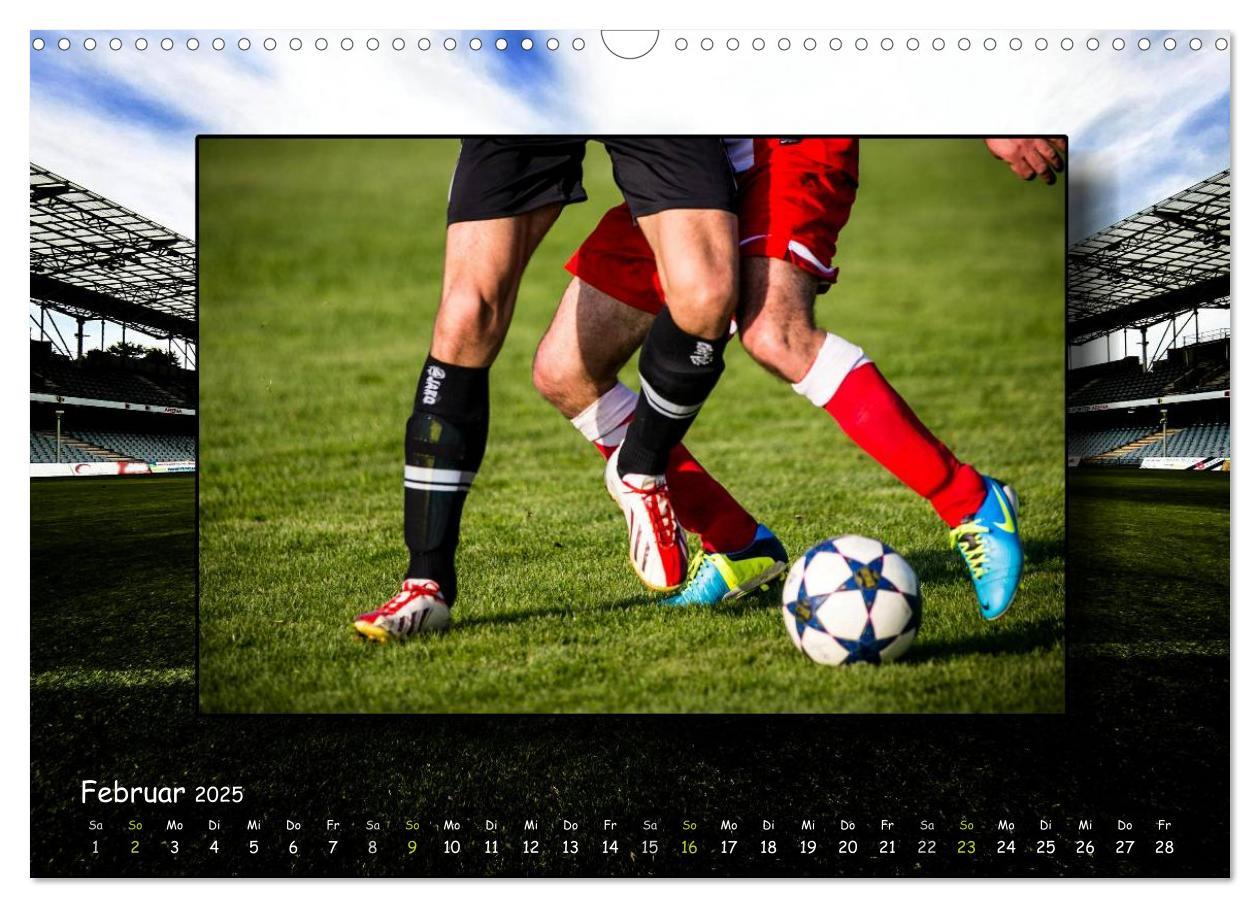 Bild: 9783435550913 | Fußball regiert die Welt (Wandkalender 2025 DIN A3 quer), CALVENDO...