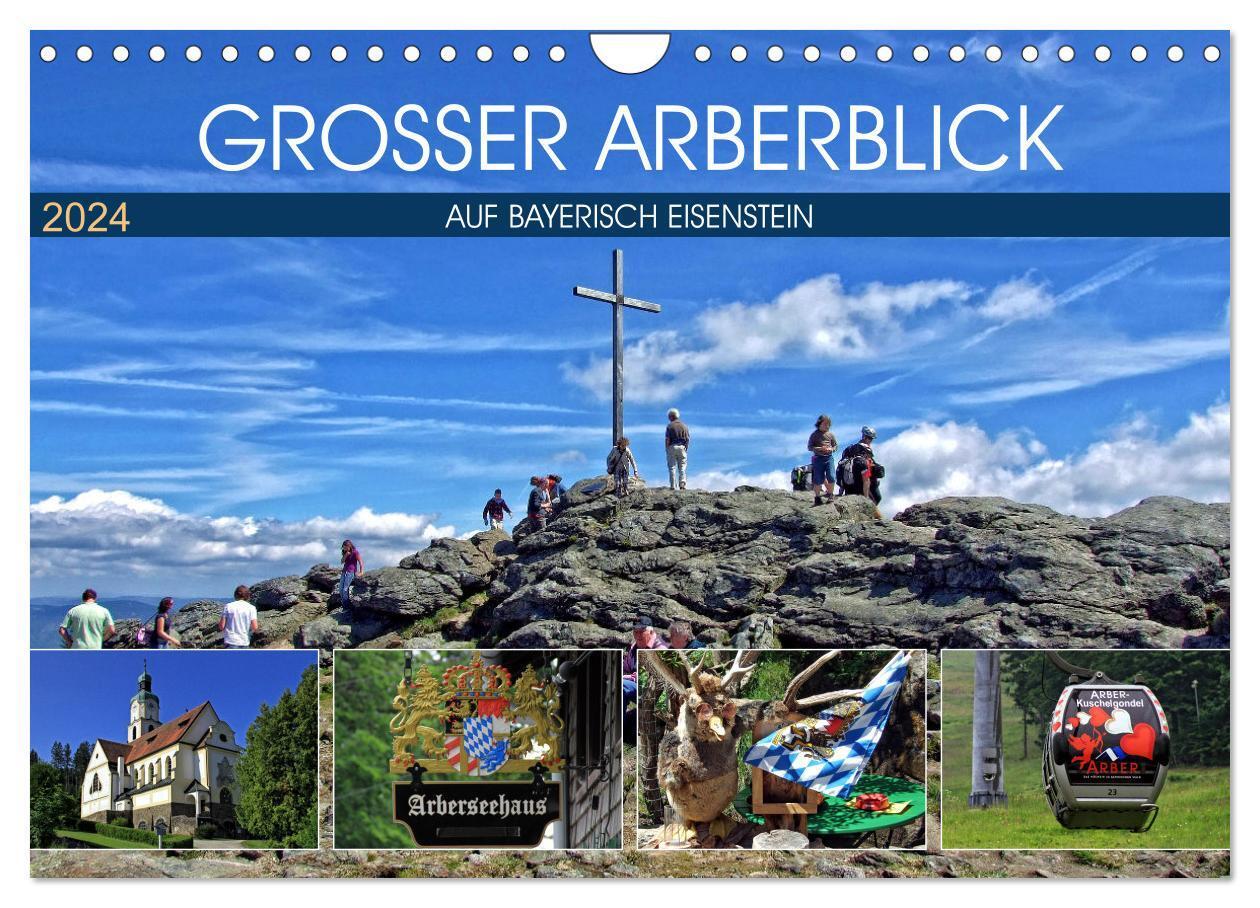 Cover: 9783383050077 | Grosser Arberblick auf Bayerisch Eisenstein (Wandkalender 2024 DIN...