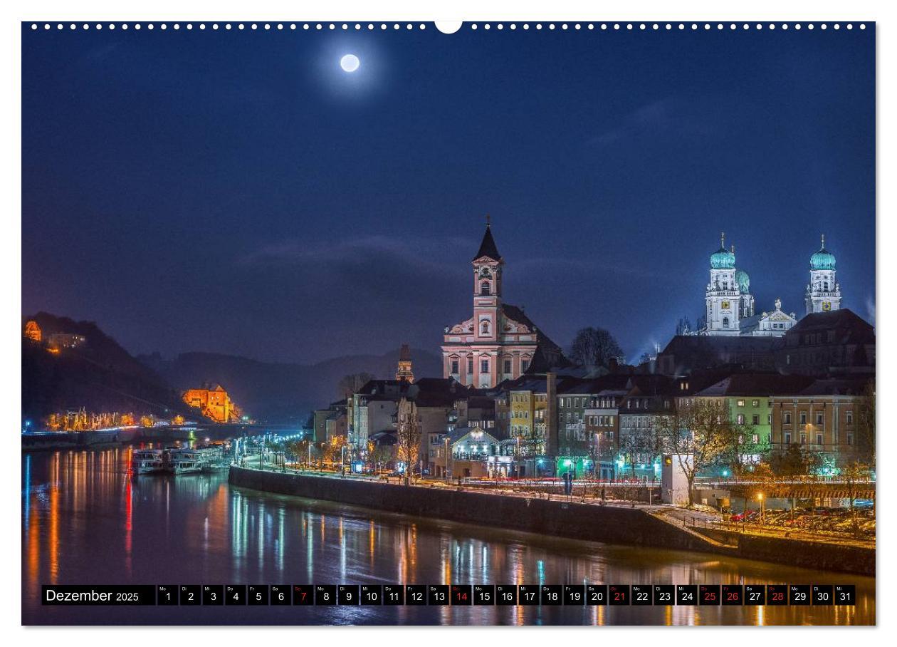 Bild: 9783435334520 | Passau, das Venedig Bayerns (Wandkalender 2025 DIN A2 quer),...