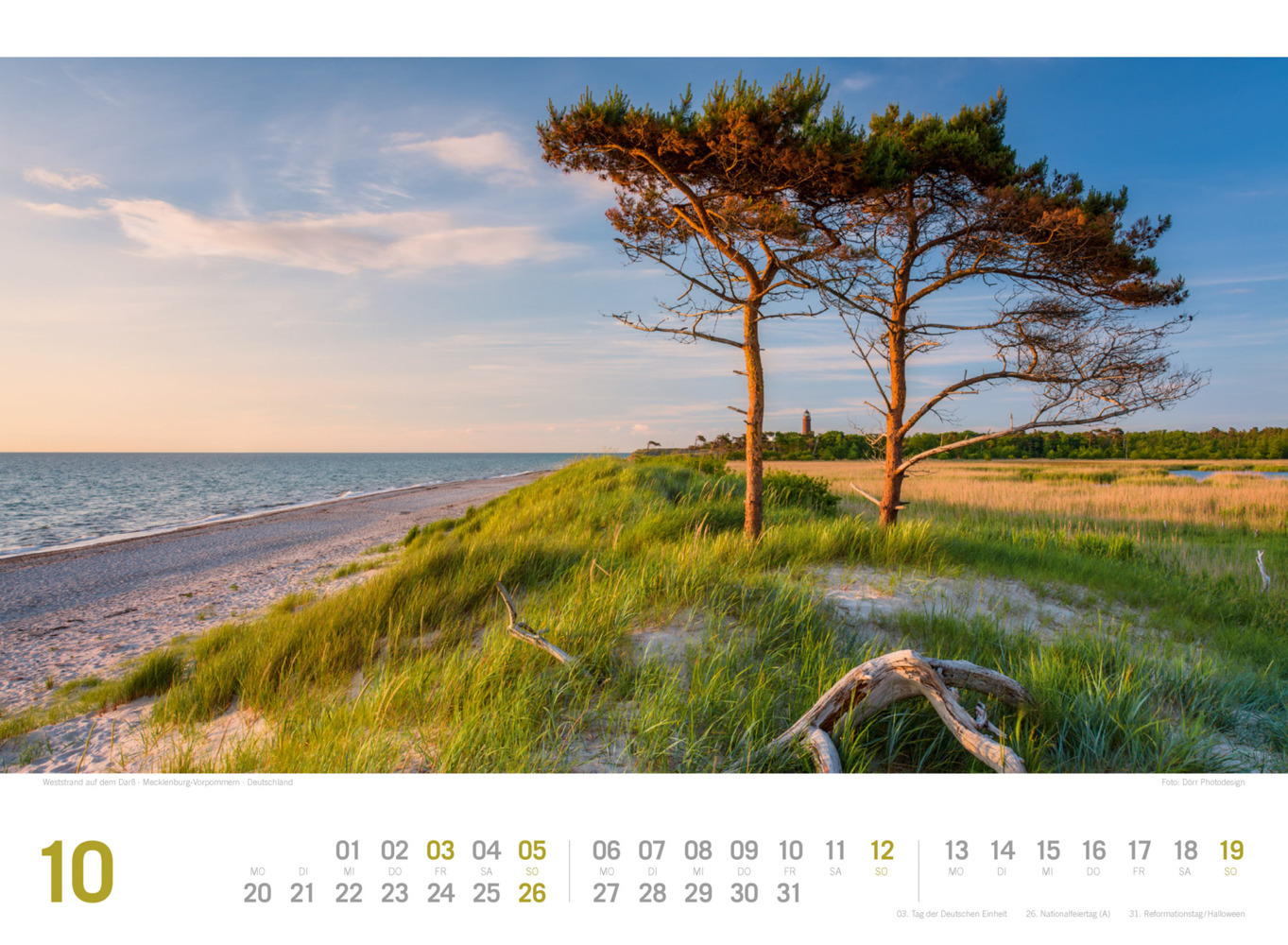 Bild: 9783838435190 | Ostsee - von Flensburg bis nach Usedom - ReiseLust Kalender 2025