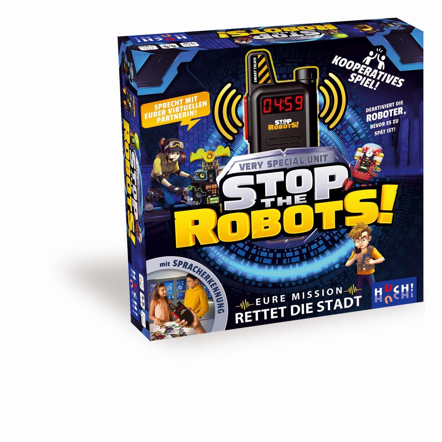 Cover: 4260071881915 | Stop the Robots! | Jeff Castel | Spiel | Deutsch | 2021