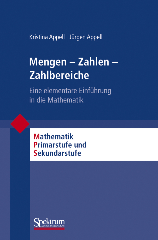 Cover: 9783827416605 | Mengen - Zahlen - Zahlbereiche | Kristina Appell (u. a.) | Taschenbuch