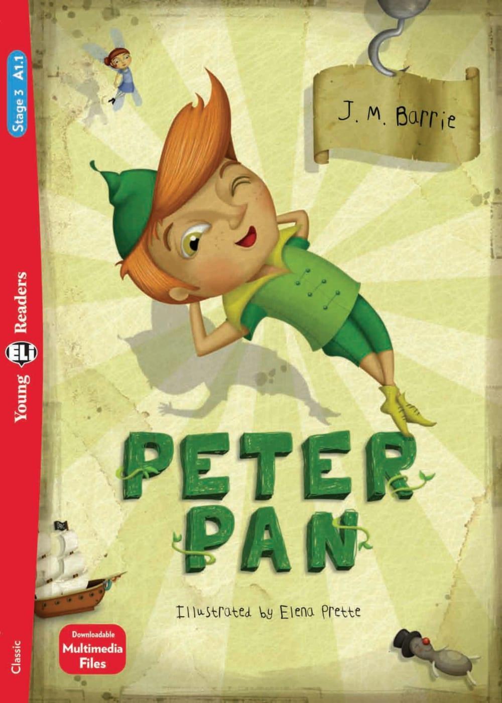 Cover: 9783125153981 | Peter Pan | Lektüre + Downloadable Multimedia Files | Barrie (u. a.)