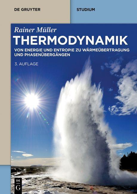 Cover: 9783111070087 | Thermodynamik | Rainer Müller | Taschenbuch | De Gruyter Studium