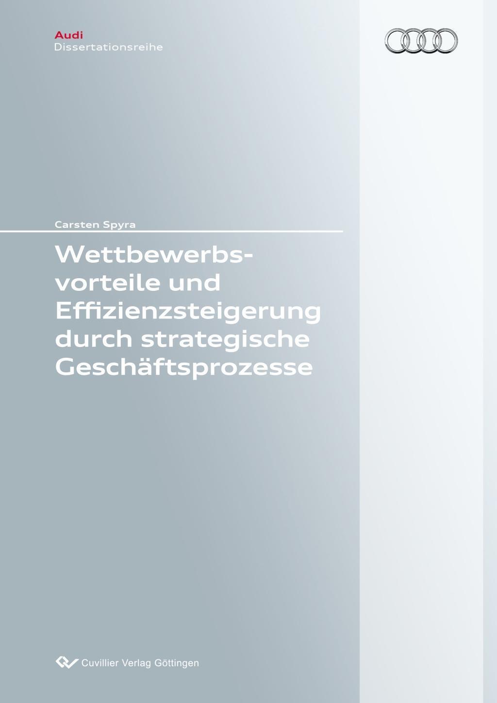 Cover: 9783736993242 | Wettbewerbsvorteile und Effizienzsteigerung durch strategische...