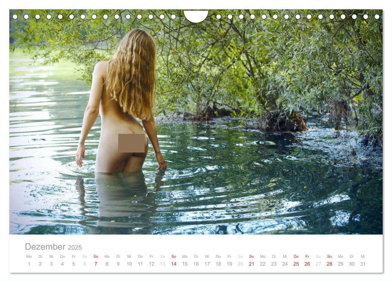 Bild: 9783435540358 | Wasser und Nymphen - Akt am Wasser (Wandkalender 2025 DIN A4 quer),...