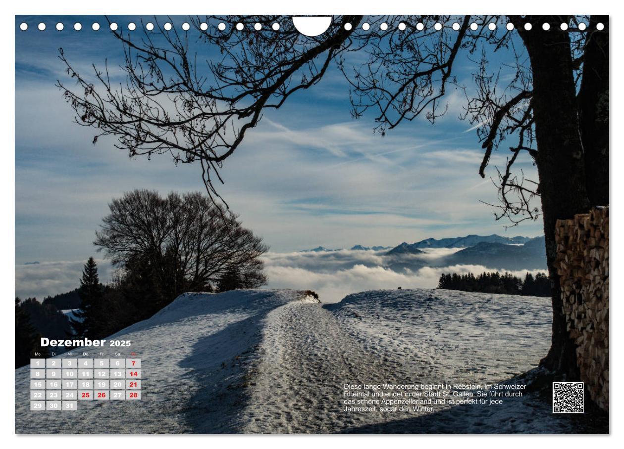 Bild: 9783435117659 | Wandern in den Alpen (Wandkalender 2025 DIN A4 quer), CALVENDO...