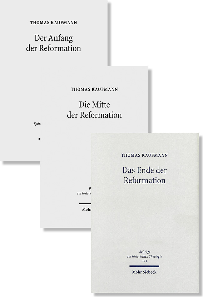 Cover: 9783161632662 | Anfang, Mitte und Ende der Reformation | -3 Bände als Paket- | Buch