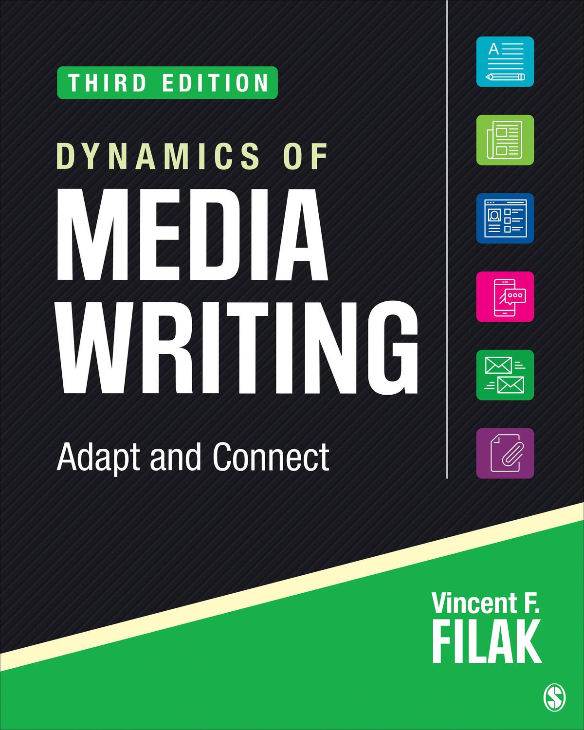 Cover: 9781544385686 | Dynamics of Media Writing | Adapt and Connect | Vincent F. Filak