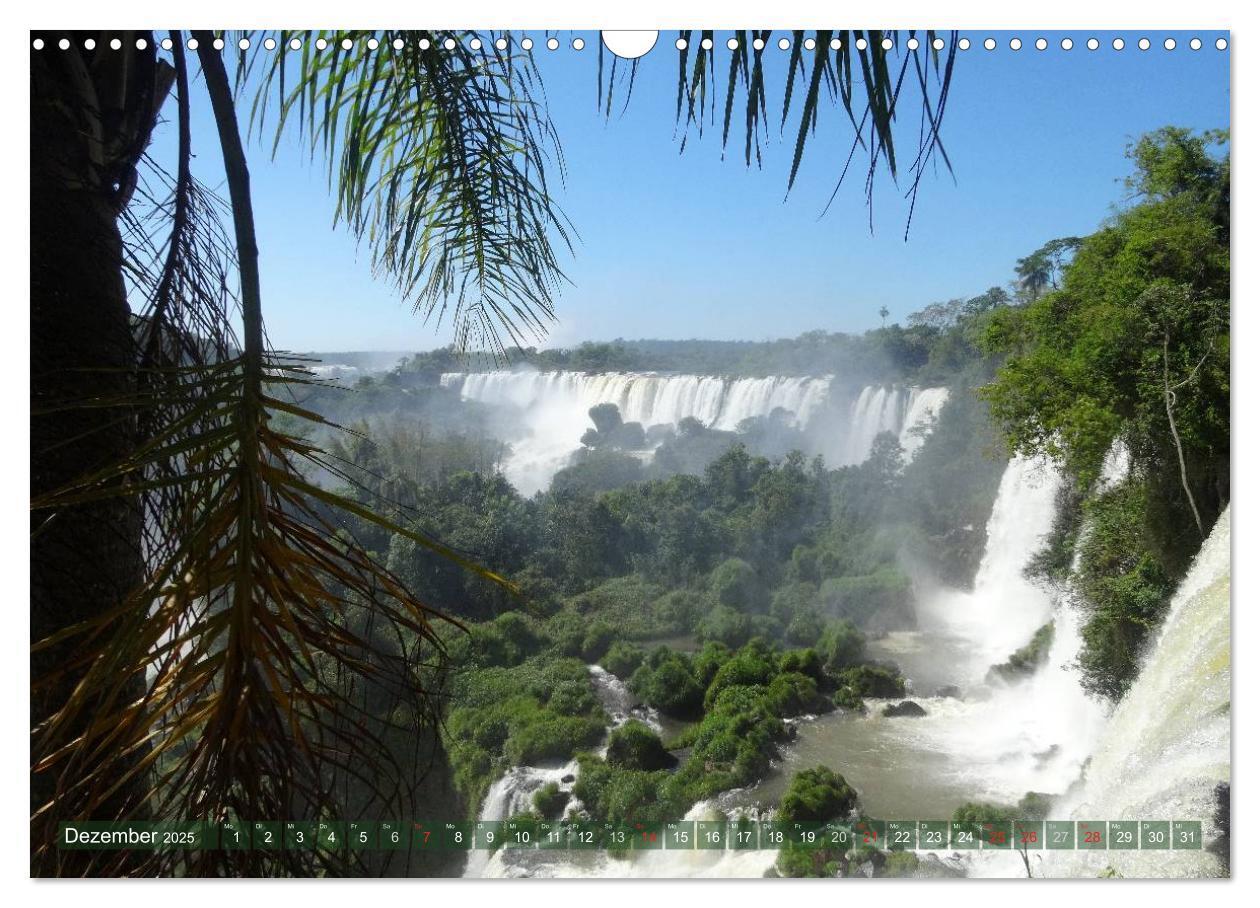 Bild: 9783435717309 | Mein Südamerika, mein Iguazu (Wandkalender 2025 DIN A3 quer),...