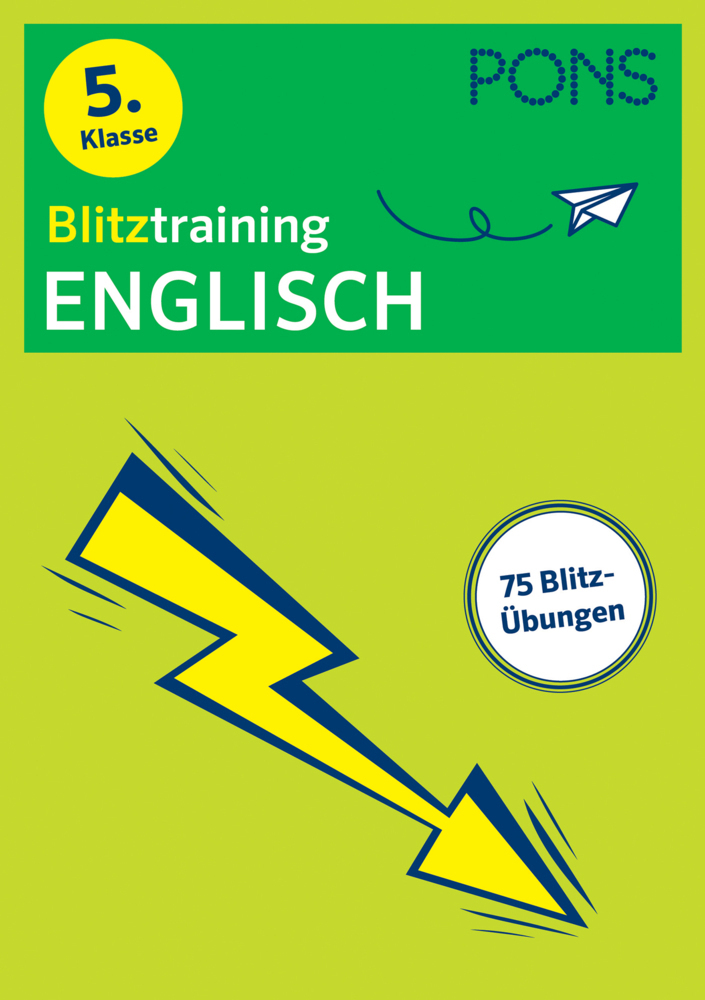 Cover: 9783125625686 | PONS Blitztraining Englisch 5. Klasse | Taschenbuch | 96 S. | Englisch